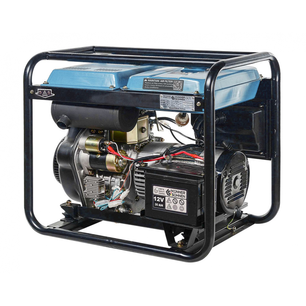 Дизелов генератор / агрегат за ток 5.5kW KS 6100HDE (EURO V)